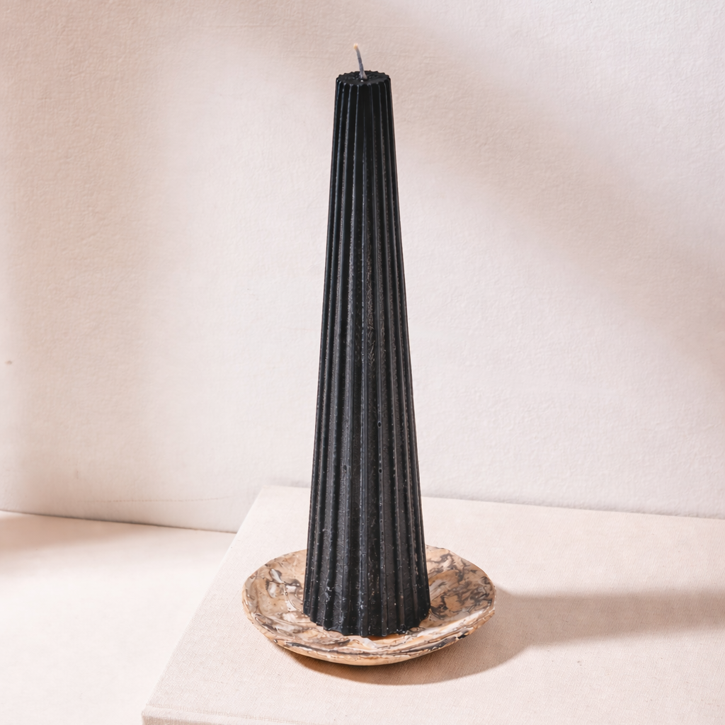 OKRA Tapered Hand-poured Candle - Large