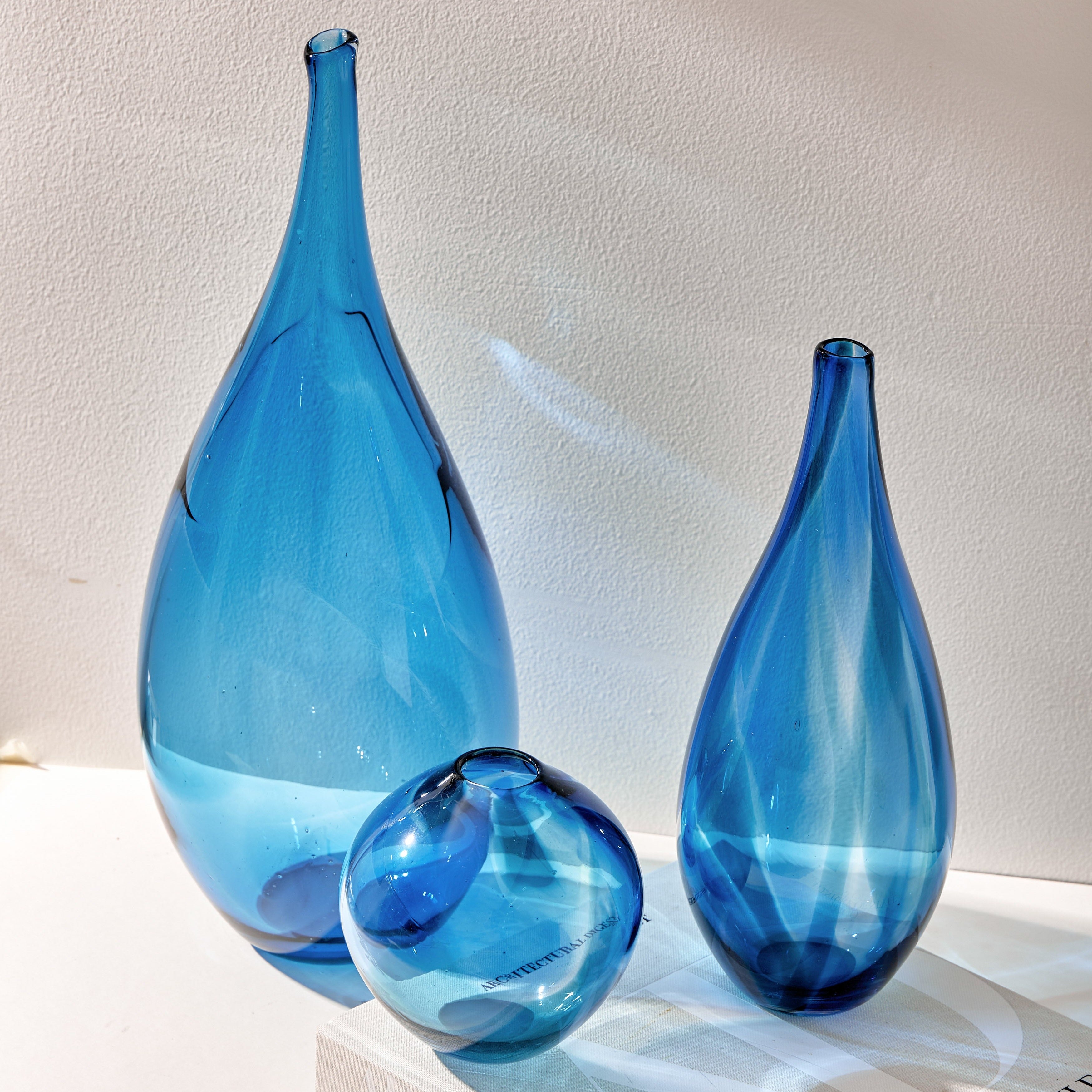 ODIN Hand-blown Glass Vase - Tall