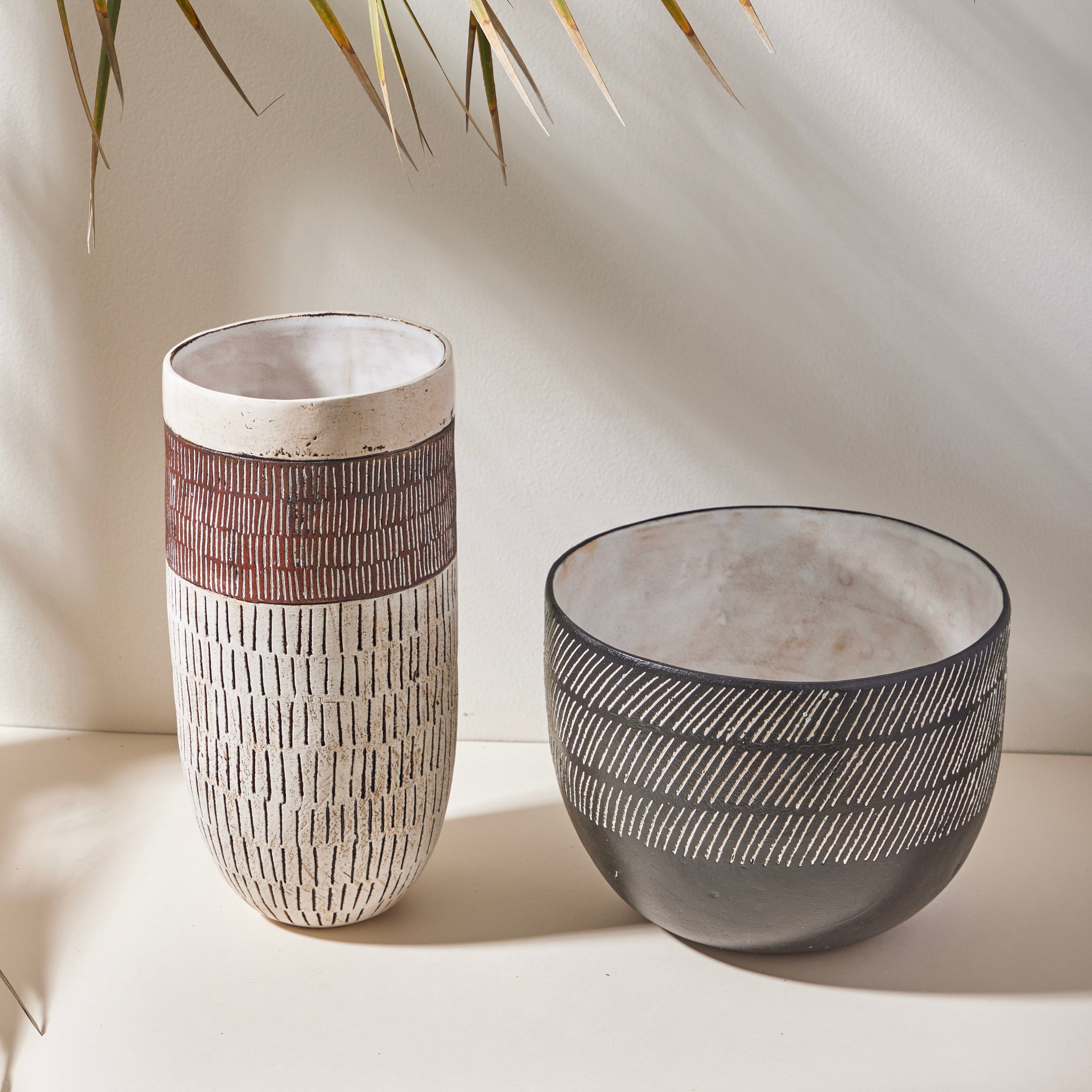 NAYLA Large Ceramic Bowl by Shelley Maisel