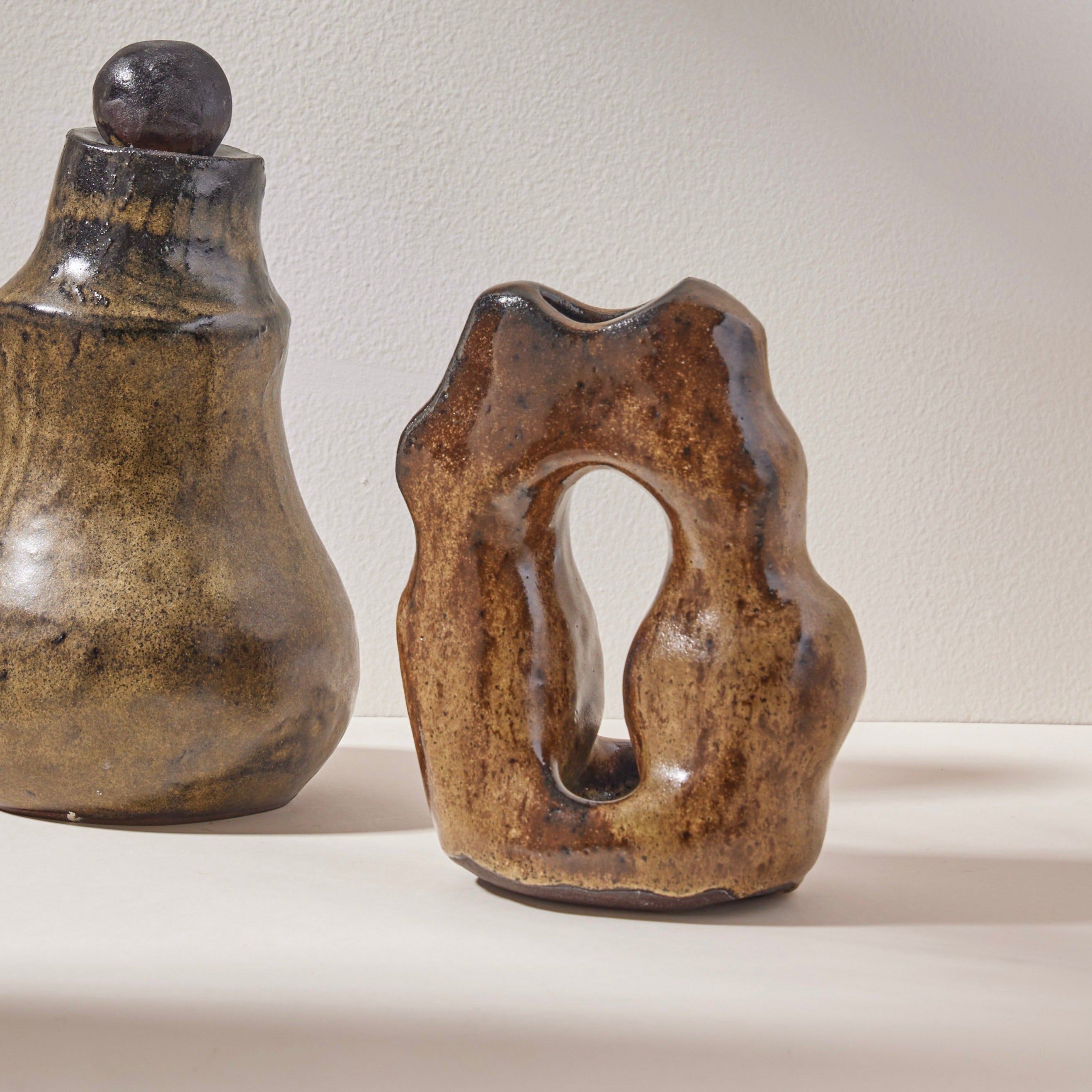 IKEBANA Abstract Ceramic Sculpture